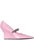 Givenchy - G Chain 85mm Wedge Pumps