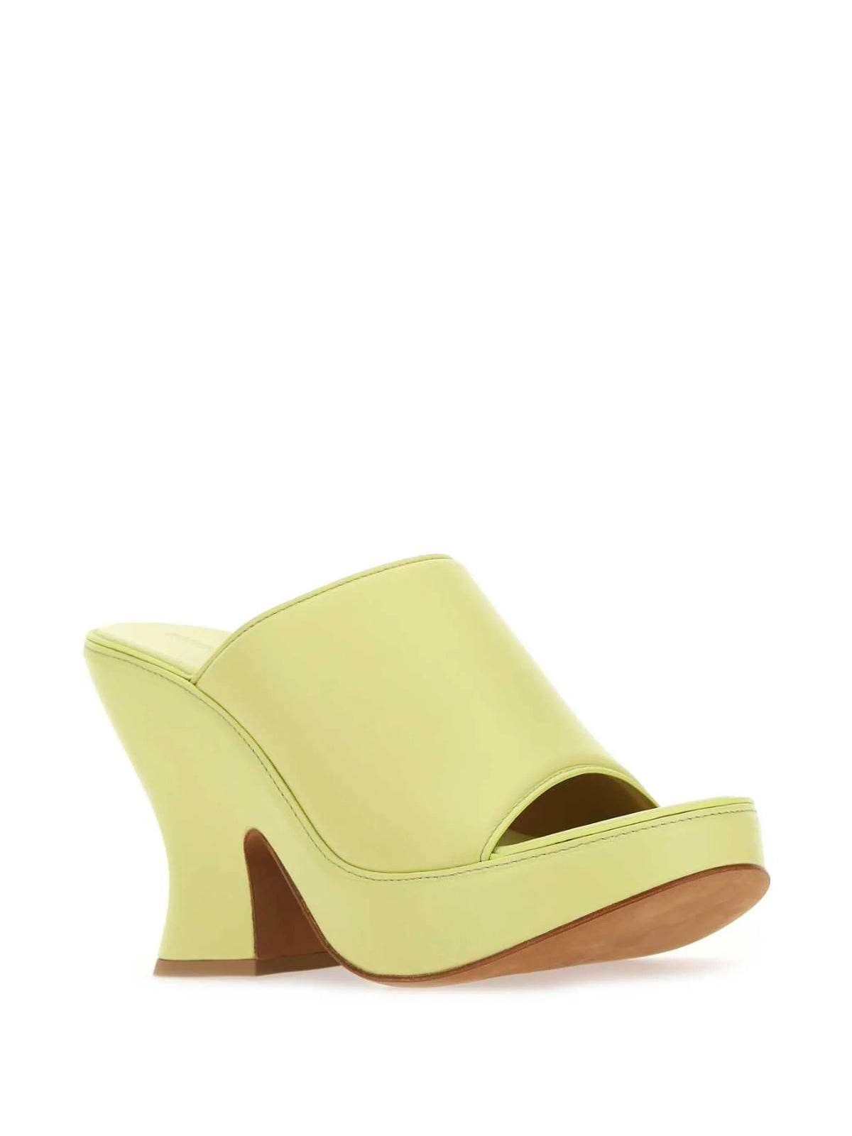Bottega Veneta - 115mm Wedge Platform Mules