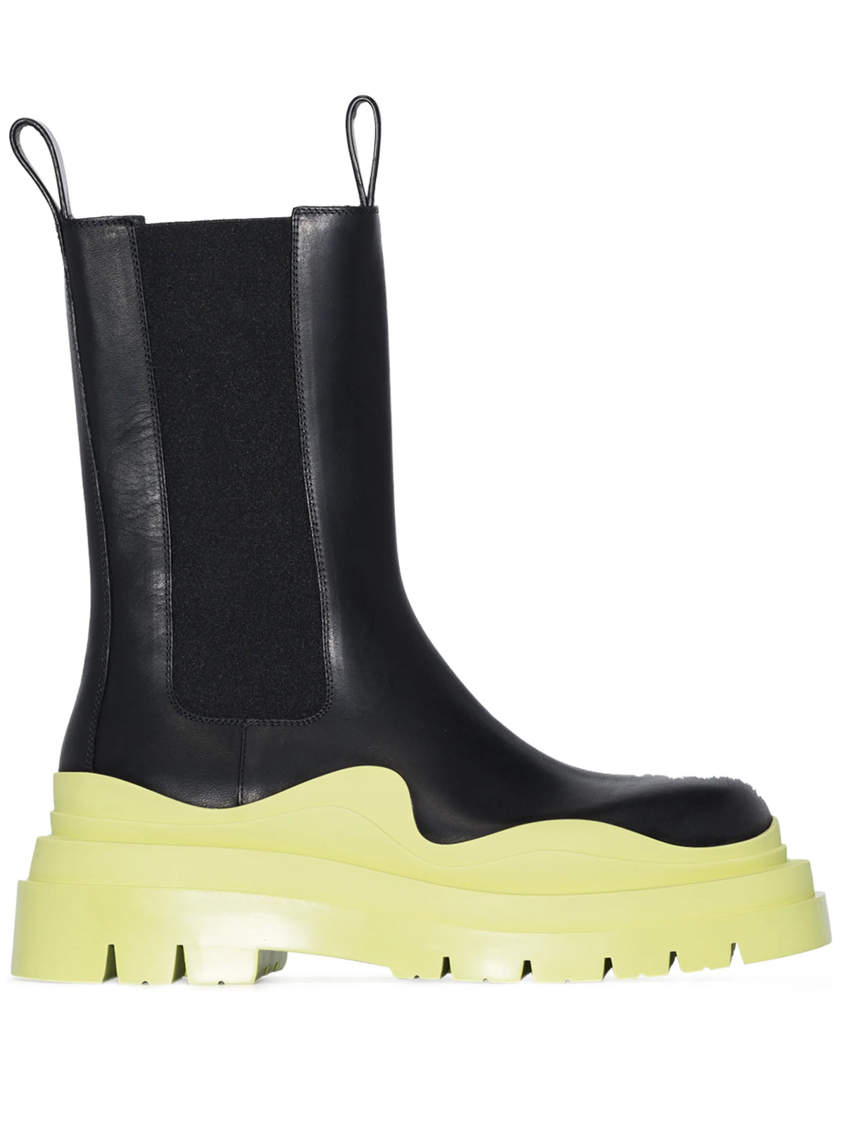 Bottega Veneta - Two Tone Tire Chelsea Boots