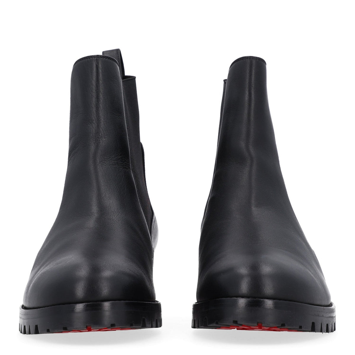 Christian Louboutin - Calfskin Marchacroche Flat Chelsea Boots
