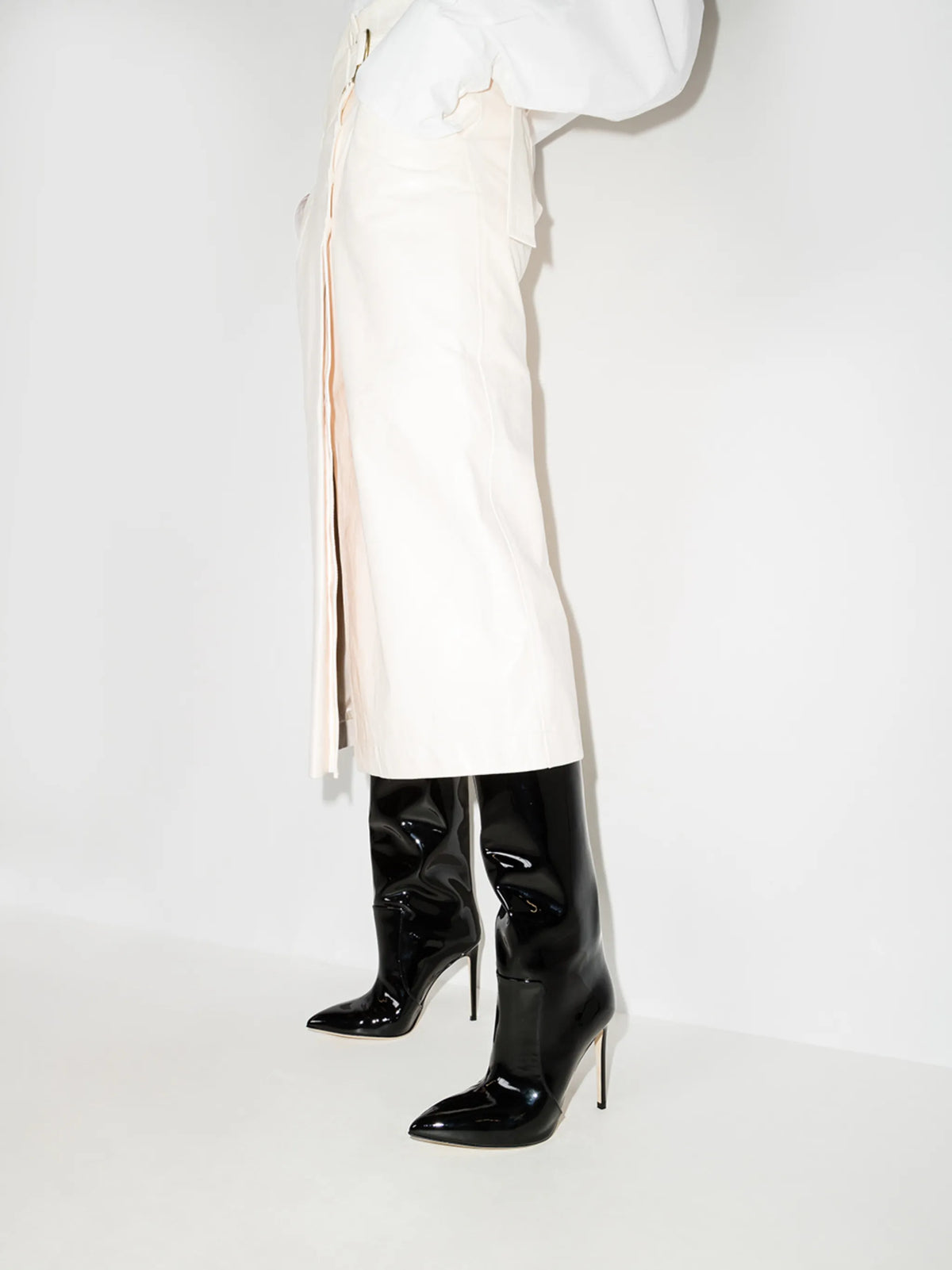 Paris Texas - 105mm Knee-high Boots