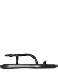 Alexander McQueen - Crossover Strap Open-toe Flat Sandals