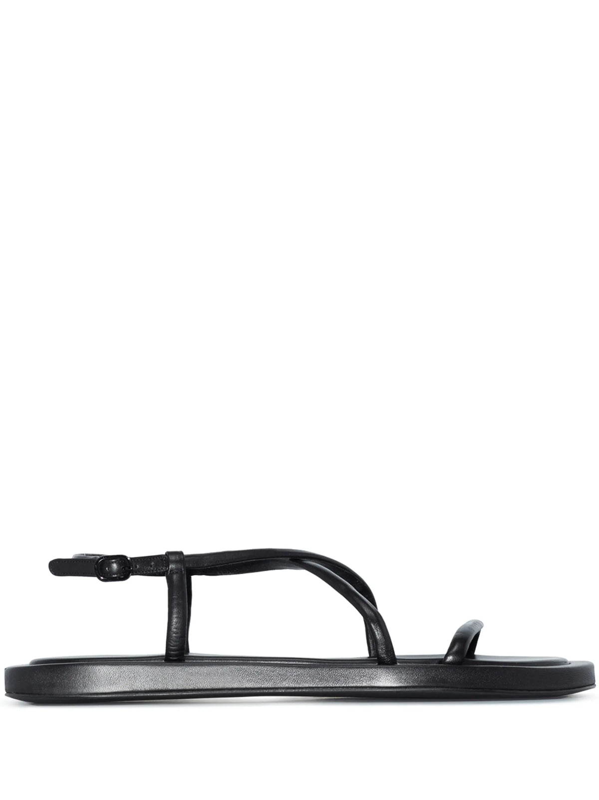 Alexander McQueen - Crossover Strap Open-toe Flat Sandals