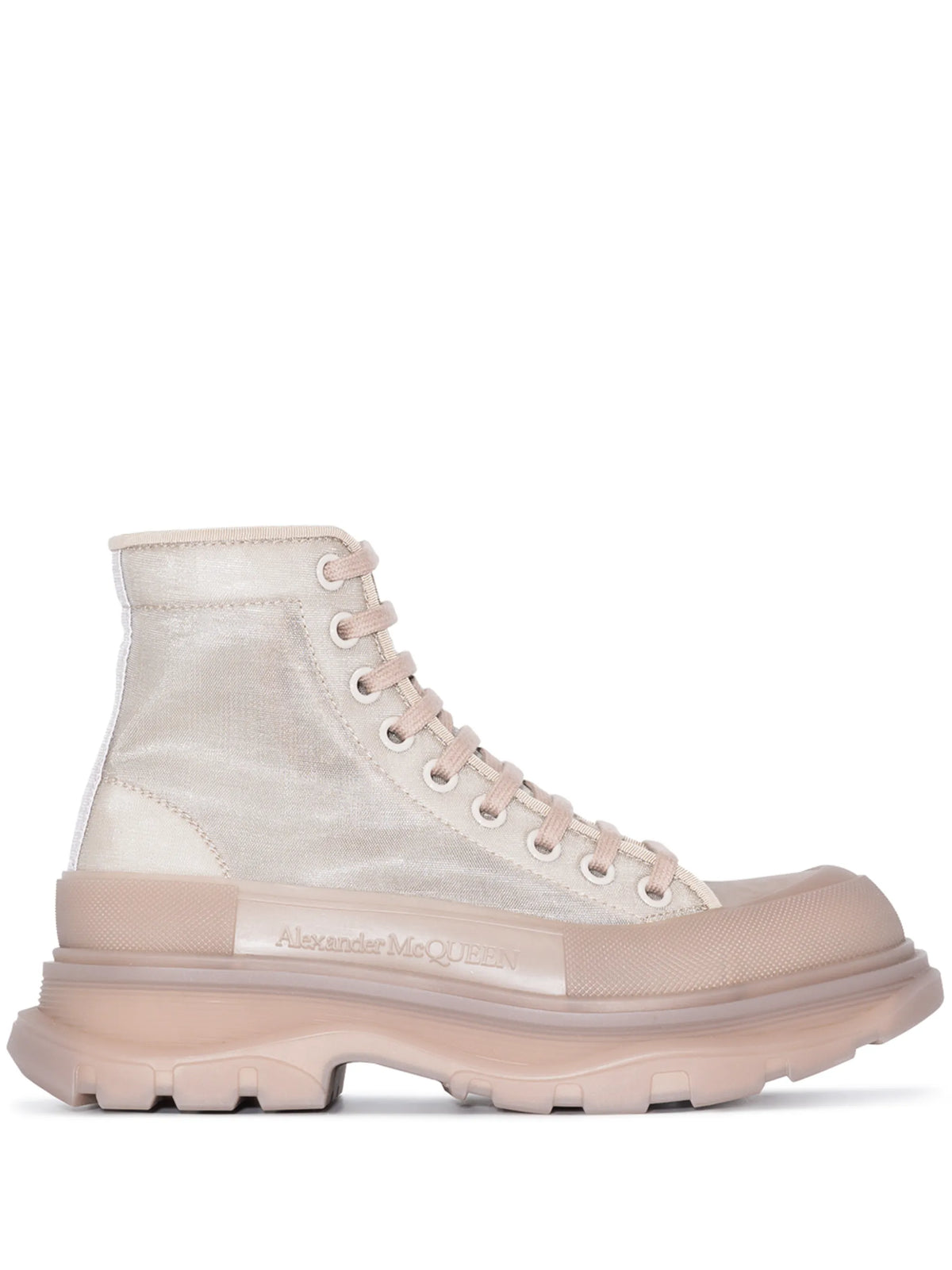 Alexander McQueen - Tread Slick Lace-up Boots