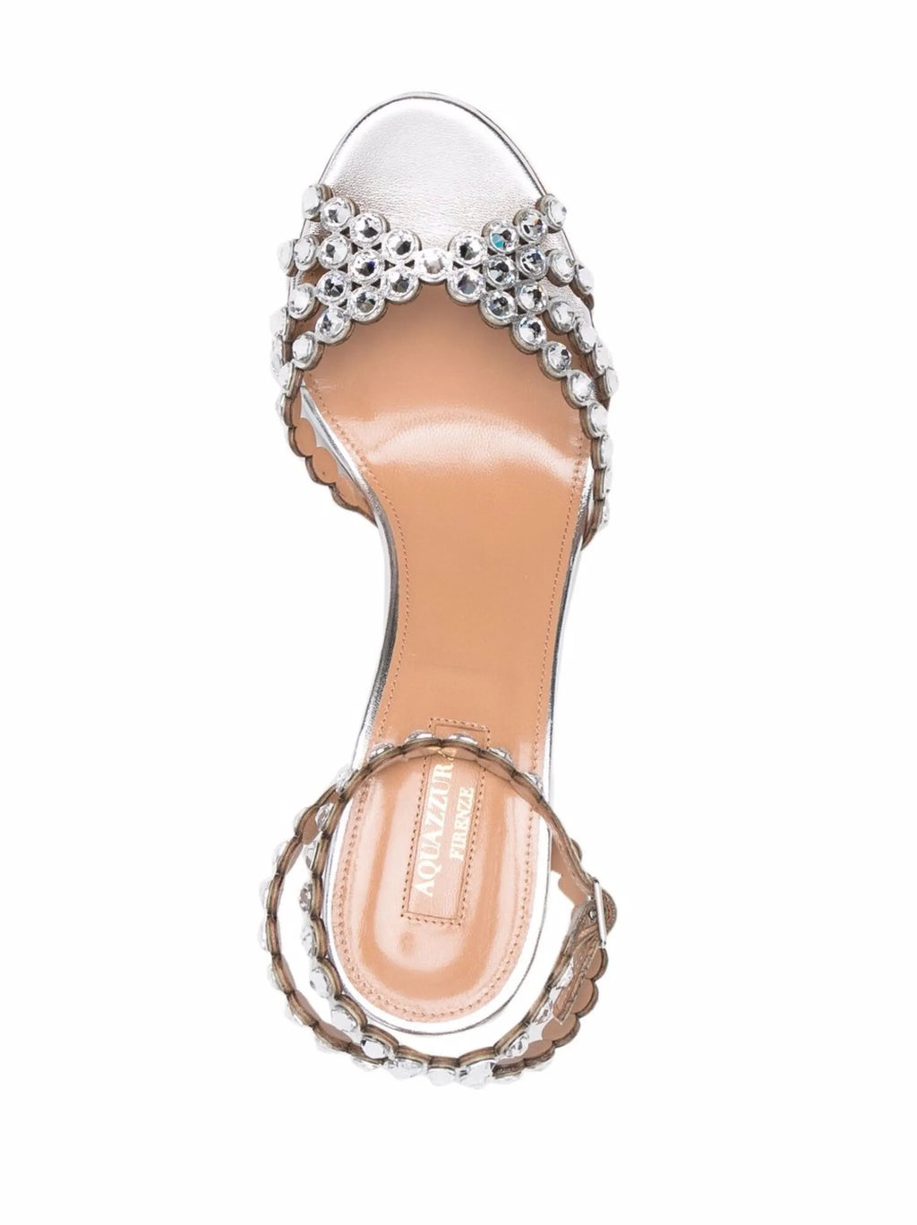 Aquazzura - Crystal-embellished Tequila Sandals