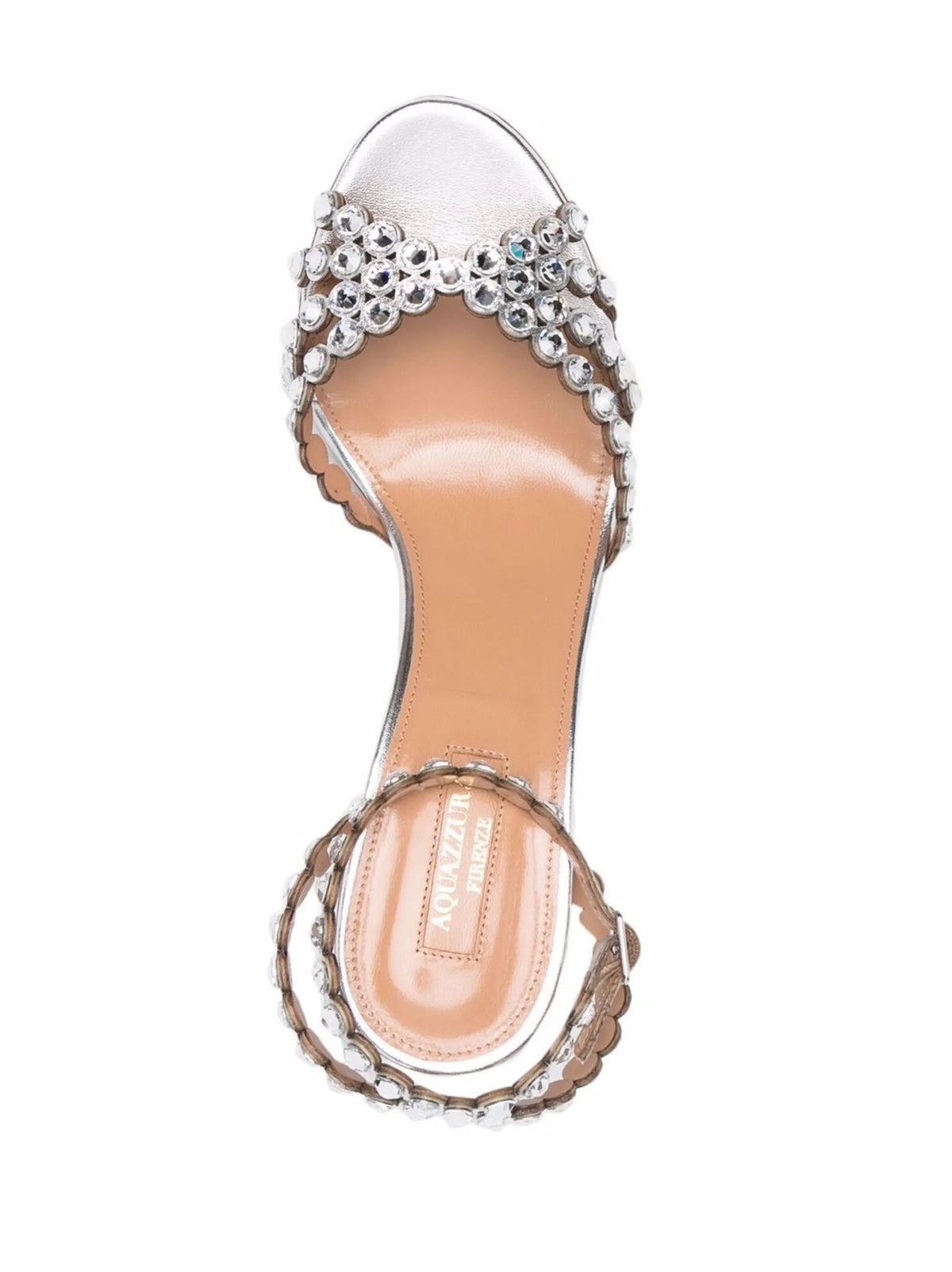 Aquazzura - Crystal-embellished Tequila Sandals