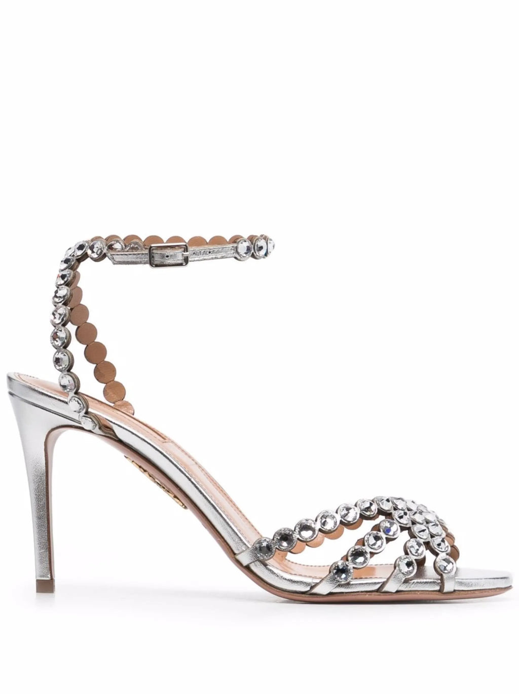 Aquazzura - Crystal-embellished Tequila Sandals