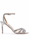Aquazzura - Crystal-embellished Tequila Sandals