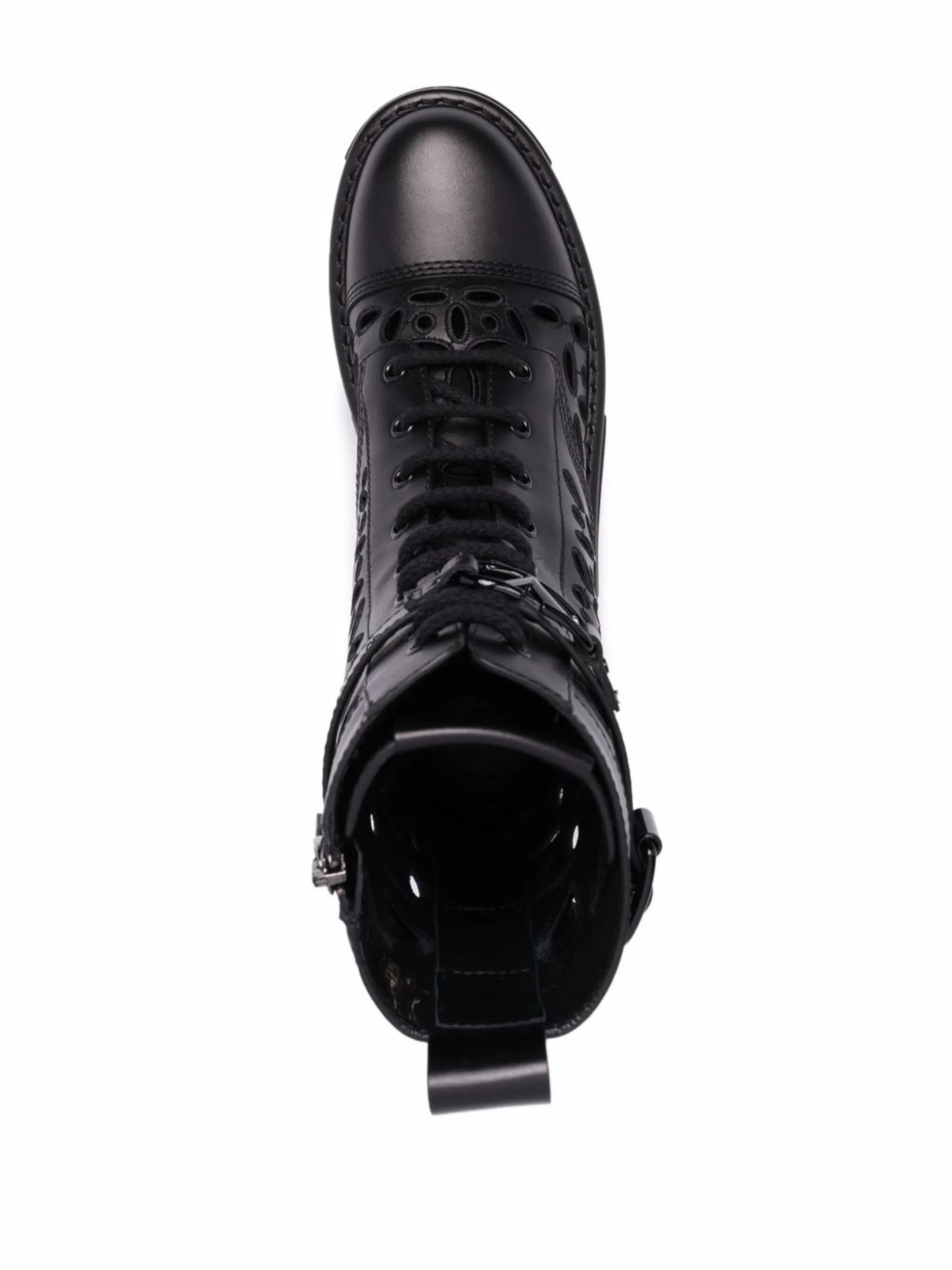 Valentino - Laser-cut Combat Boots