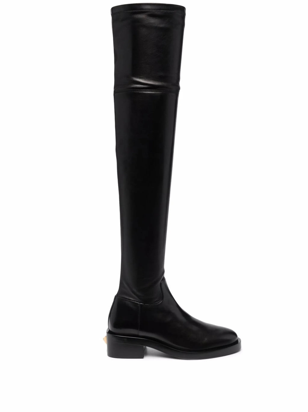 Valentino - 30mm Roman Stud Over-the-knee Boots