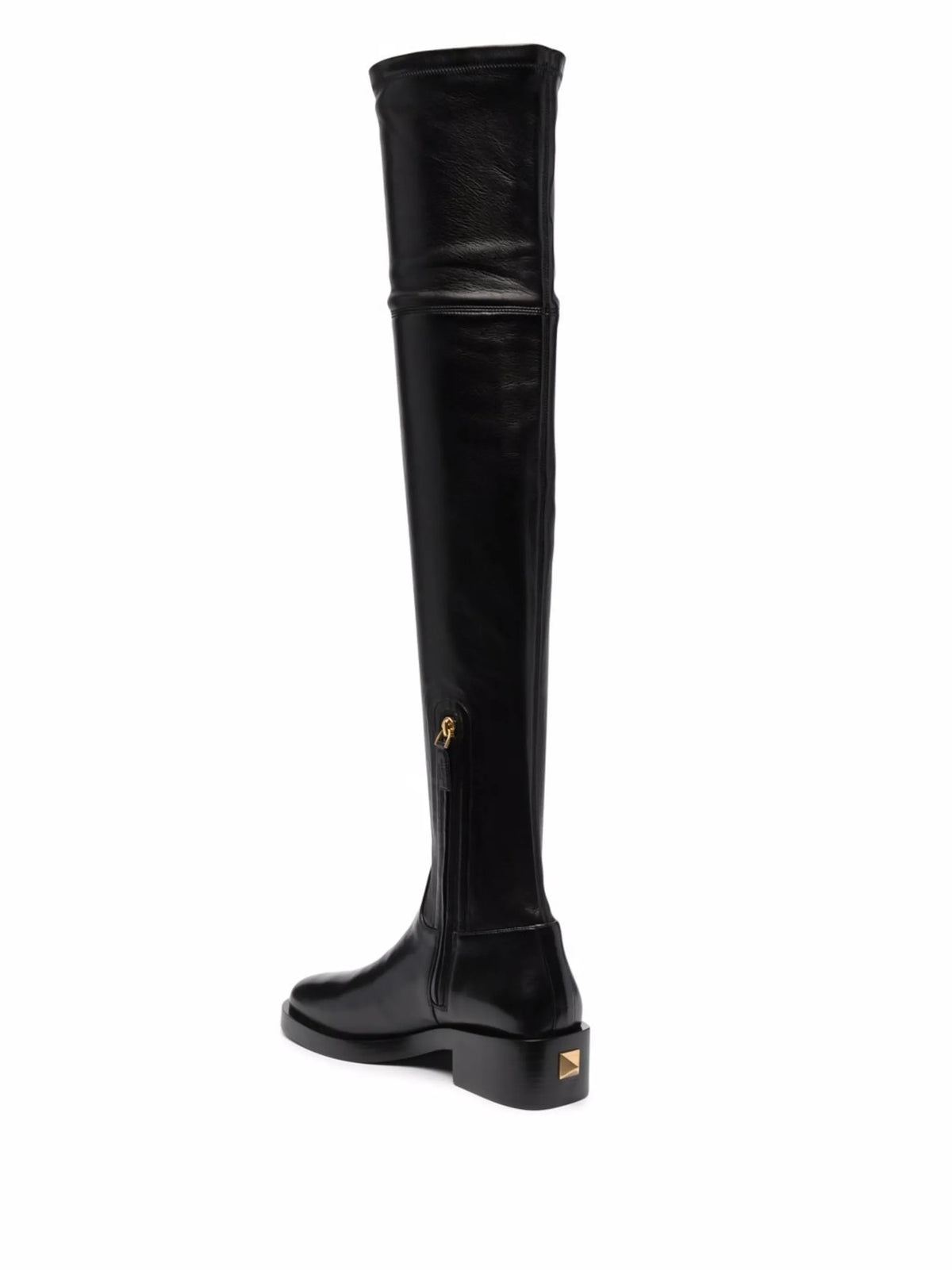 Valentino - 30mm Roman Stud Over-the-knee Boots
