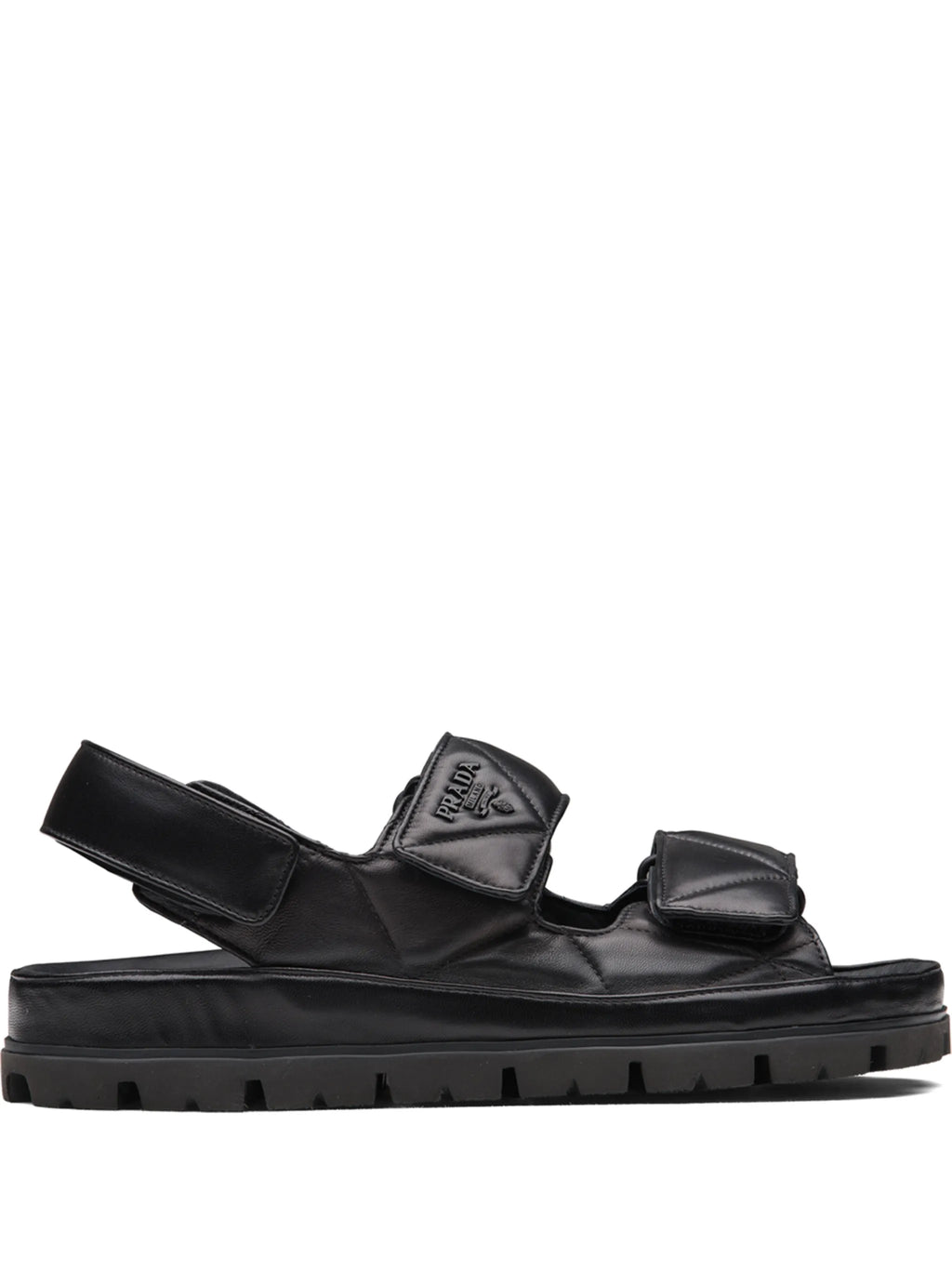 Prada - Logo-strap Chunky Sandals
