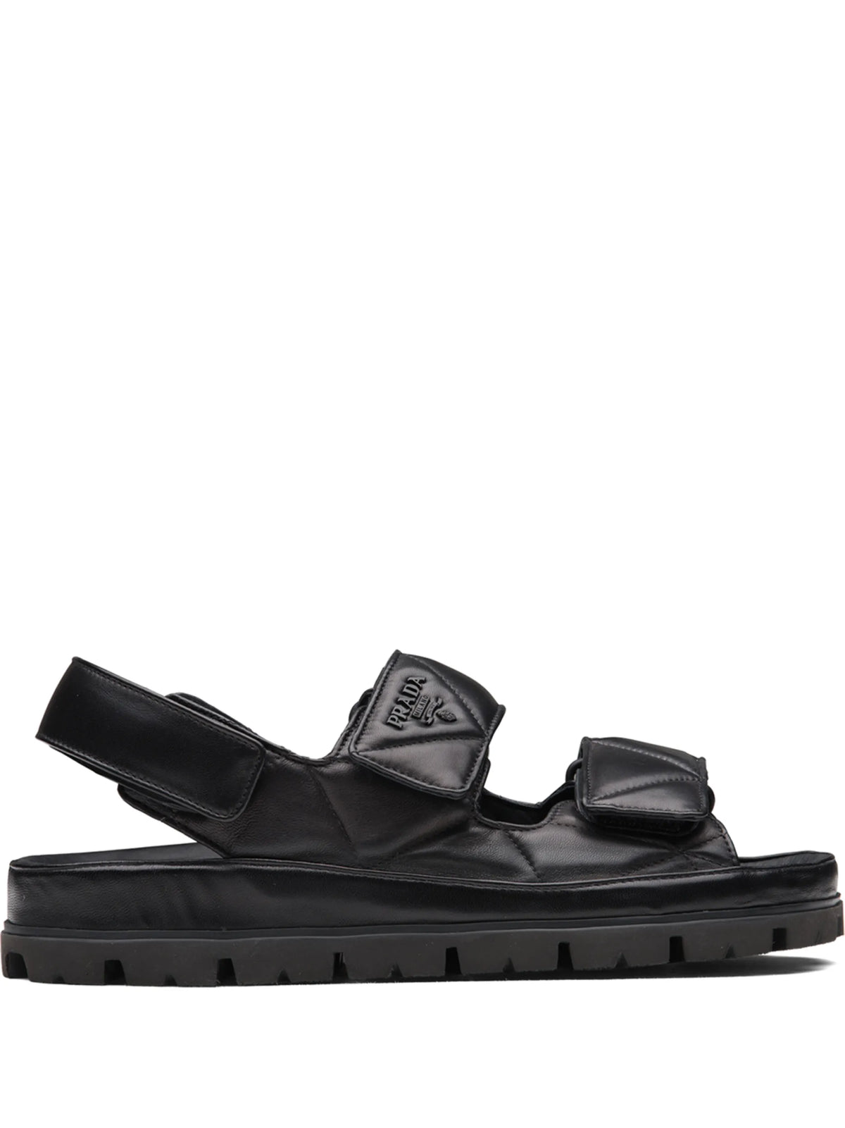 Prada - Logo-strap Chunky Sandals