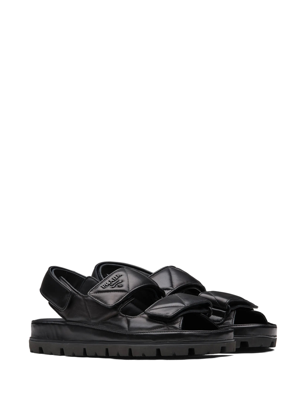 Prada - Logo-strap Chunky Sandals