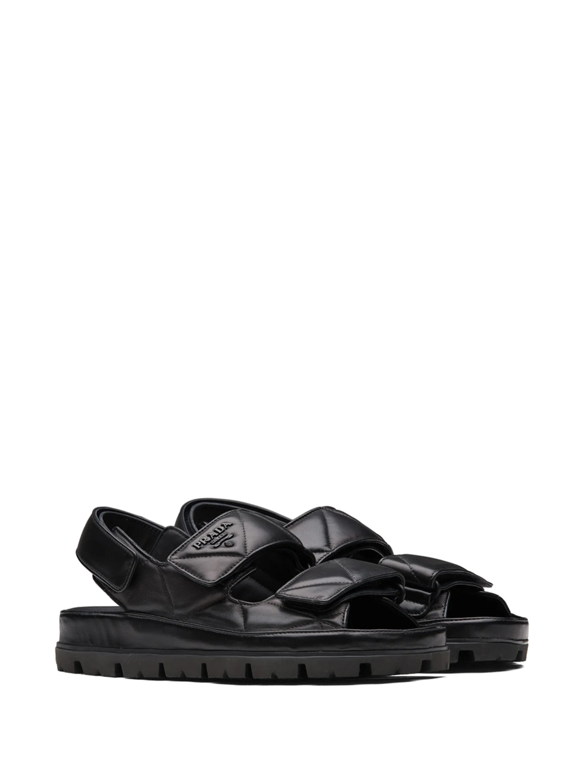 Prada - Logo-strap Chunky Sandals