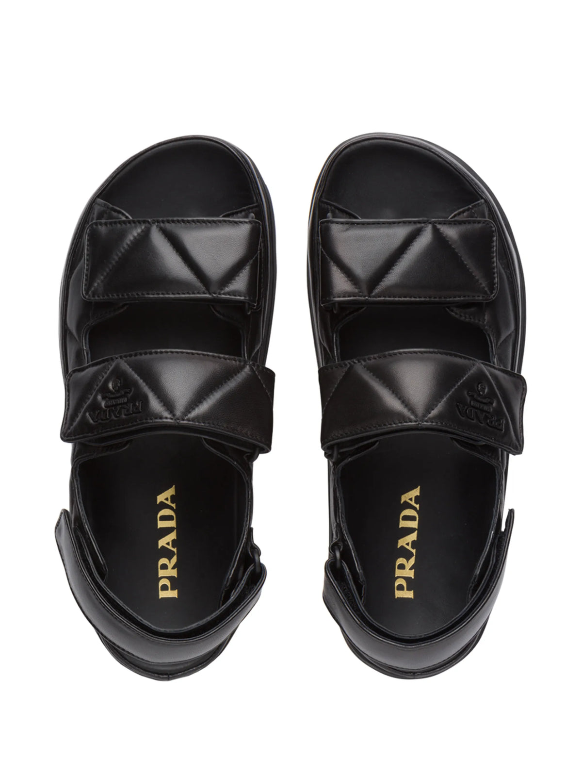 Prada - Logo-strap Chunky Sandals
