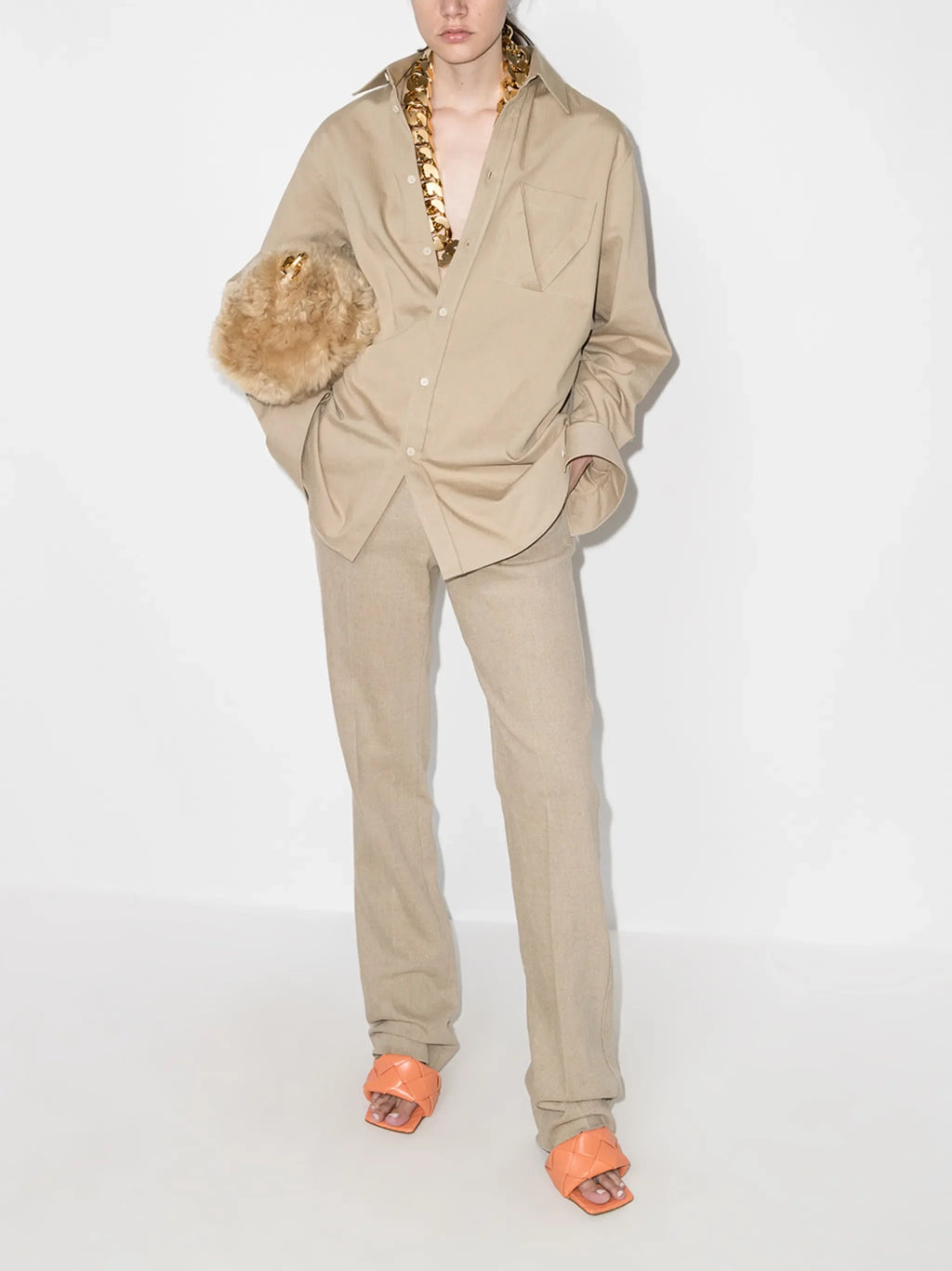 Bottega Veneta - Lido Maxi 90mm Sandals