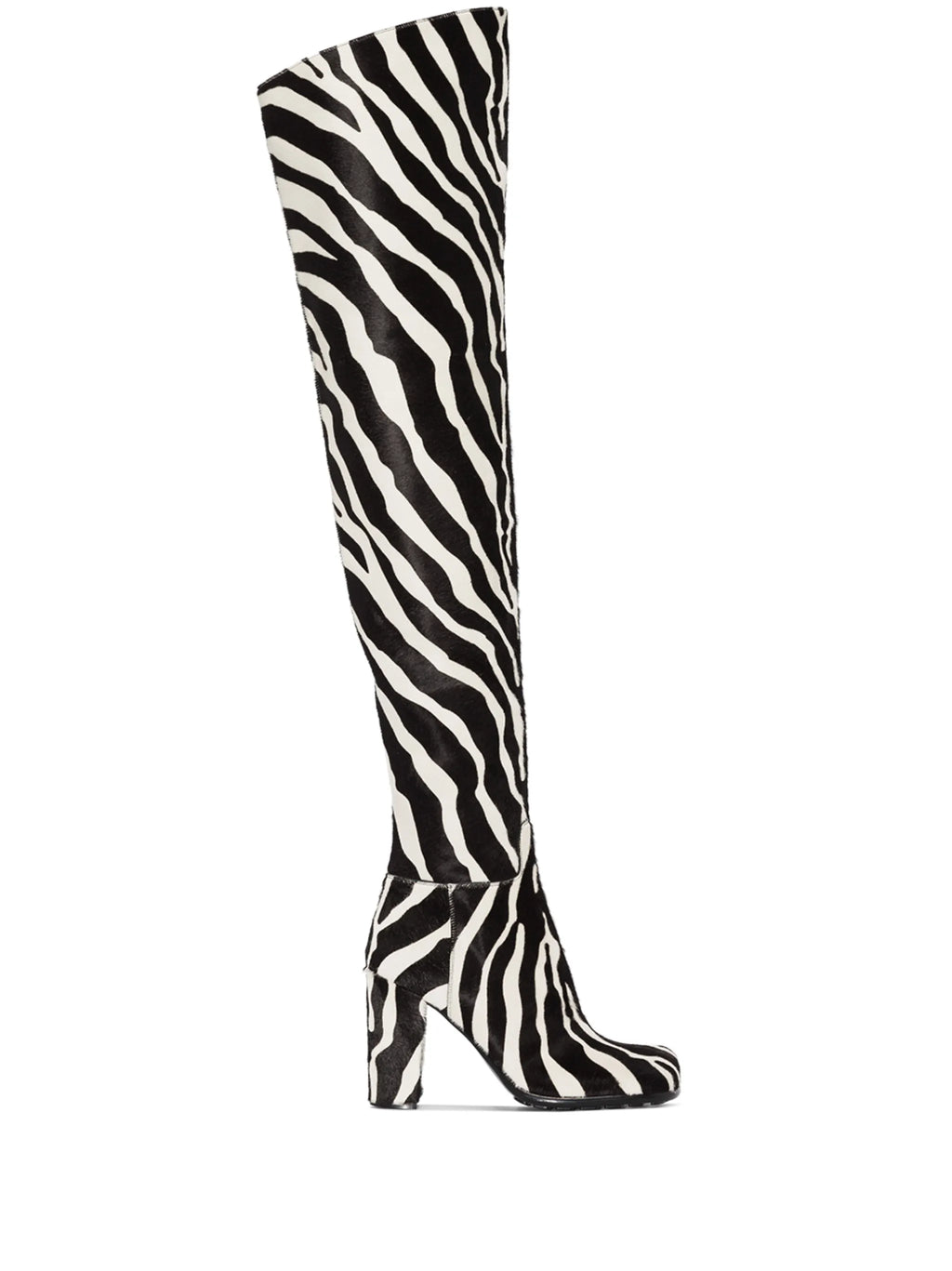 Bottega Veneta - Storm Zebra Print Boots