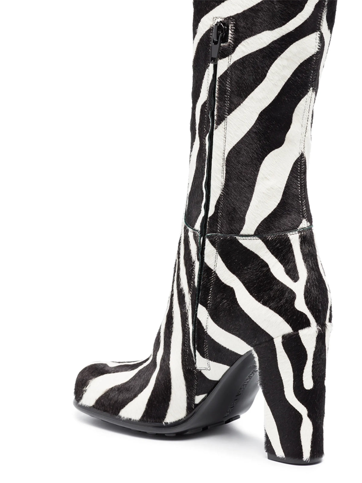 Bottega Veneta - Storm Zebra Print Boots