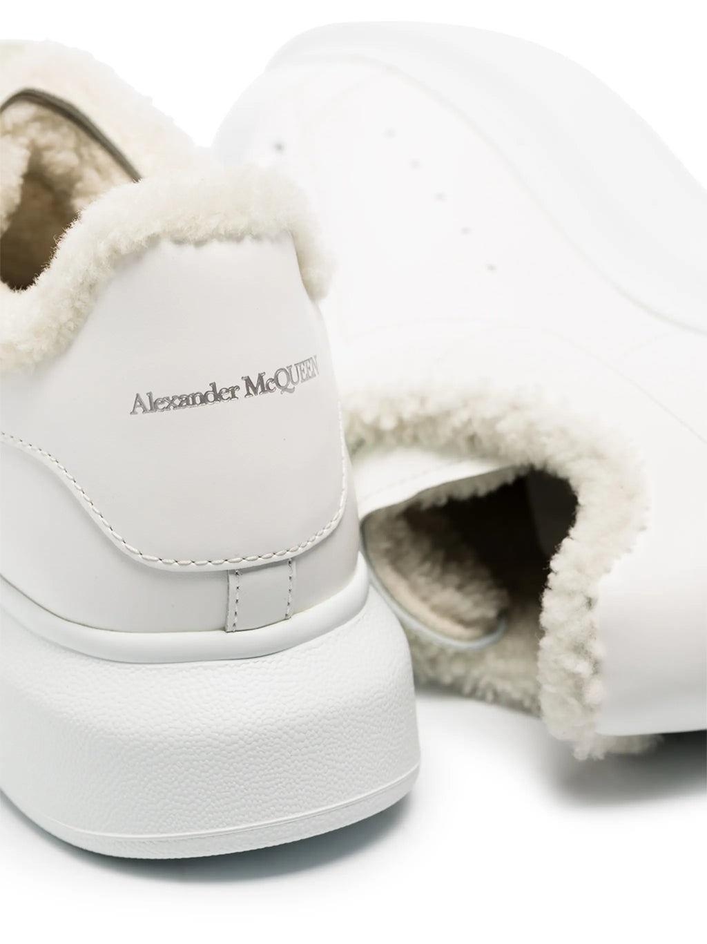 Alexander McQueen - Oversized Shearling-lining Sneakers
