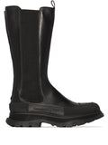 Alexander McQueen - Sensory High Chunky Leather Boots