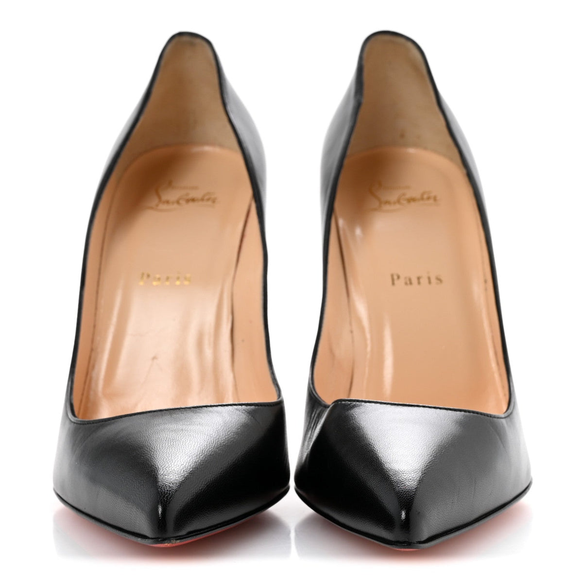 Christian Louboutin - Shiny Nappa Pigalle Follies 100 Pumps