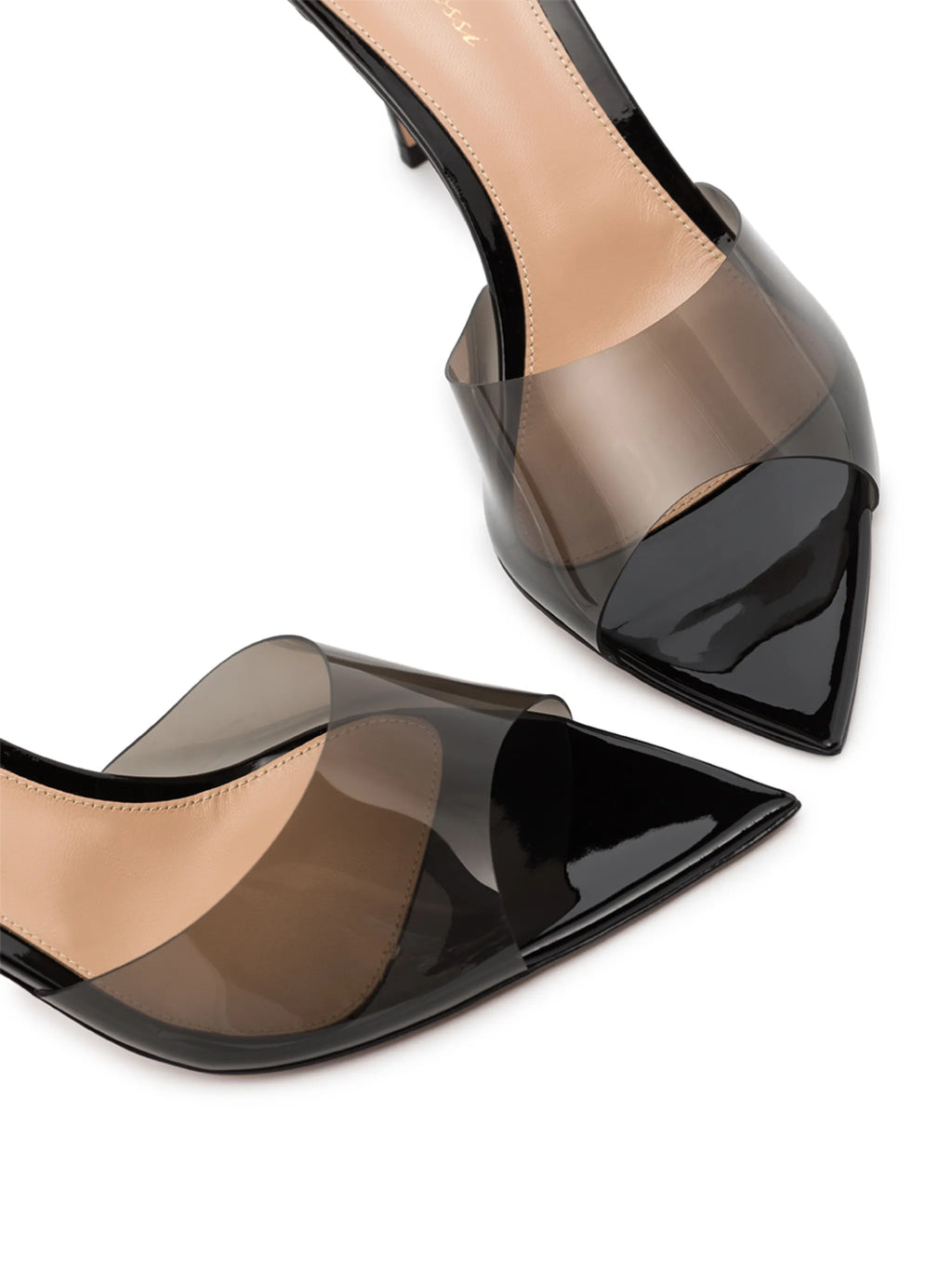 Gianvito Rossi - Elle 85mm Transparent-strap Mules