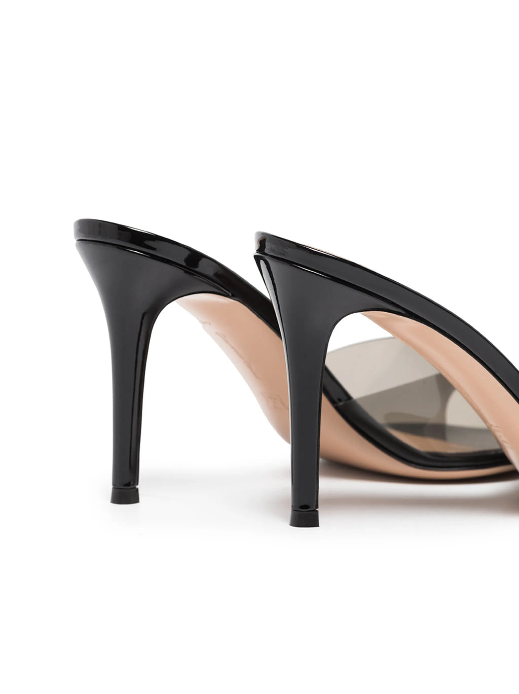 Gianvito Rossi - Elle 85mm Transparent-strap Mules