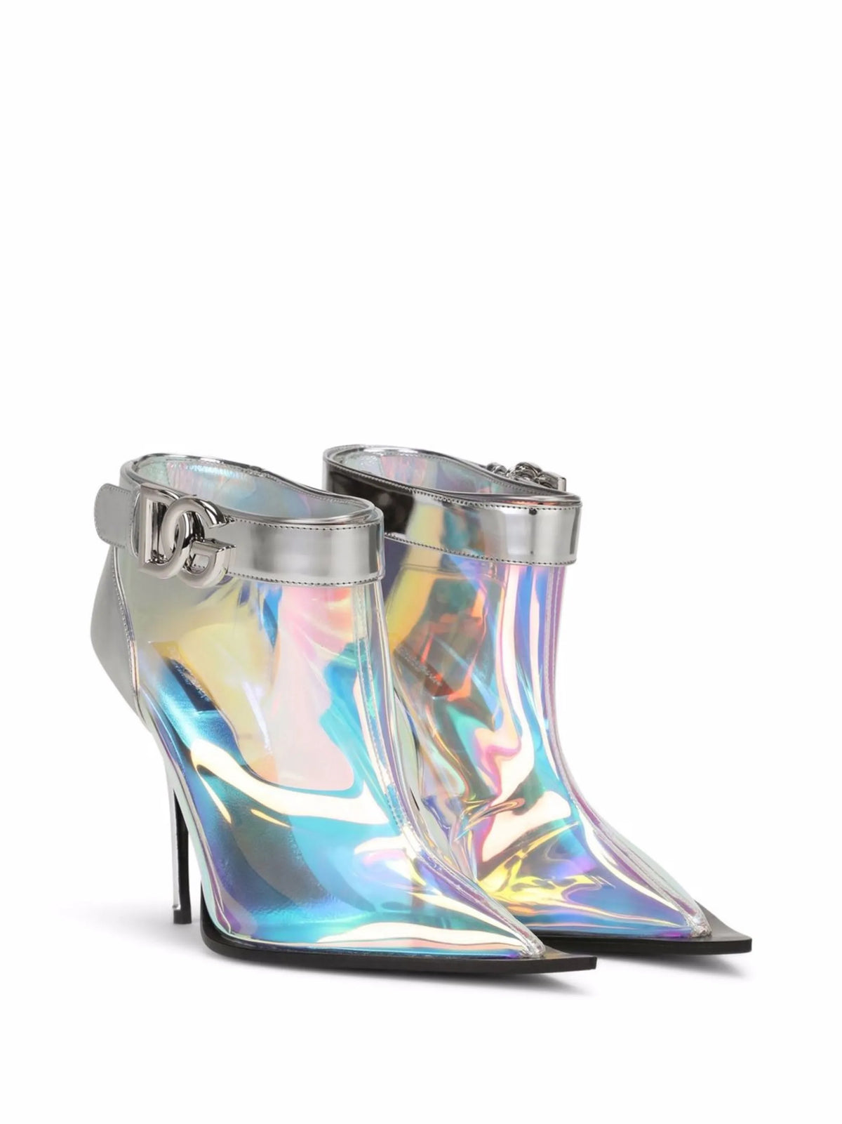 Dolce & Gabbana - Holographic Ankle Boots