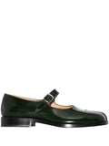 Maison Margiela - Tabi Leather Mary Jane Shoes