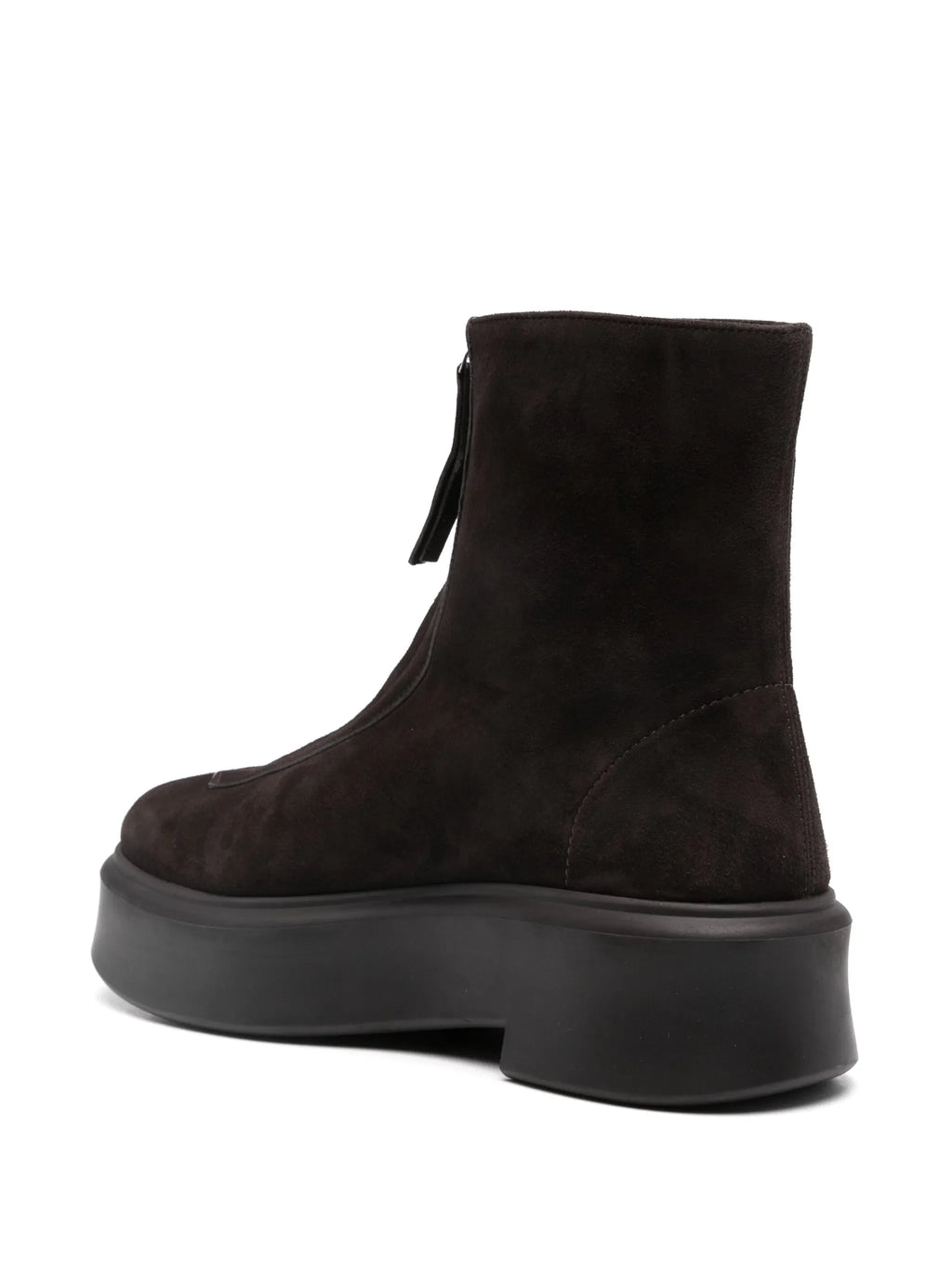 The Row - Zipped Suede Boot