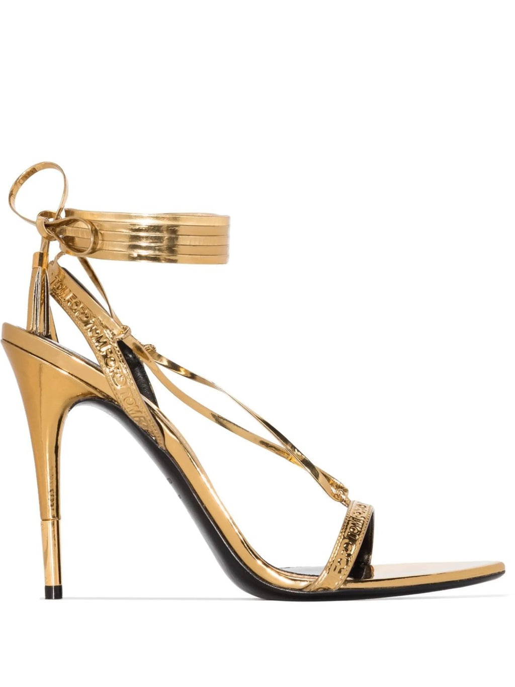 Tom Ford - Metallic-finish 105mm Sandals