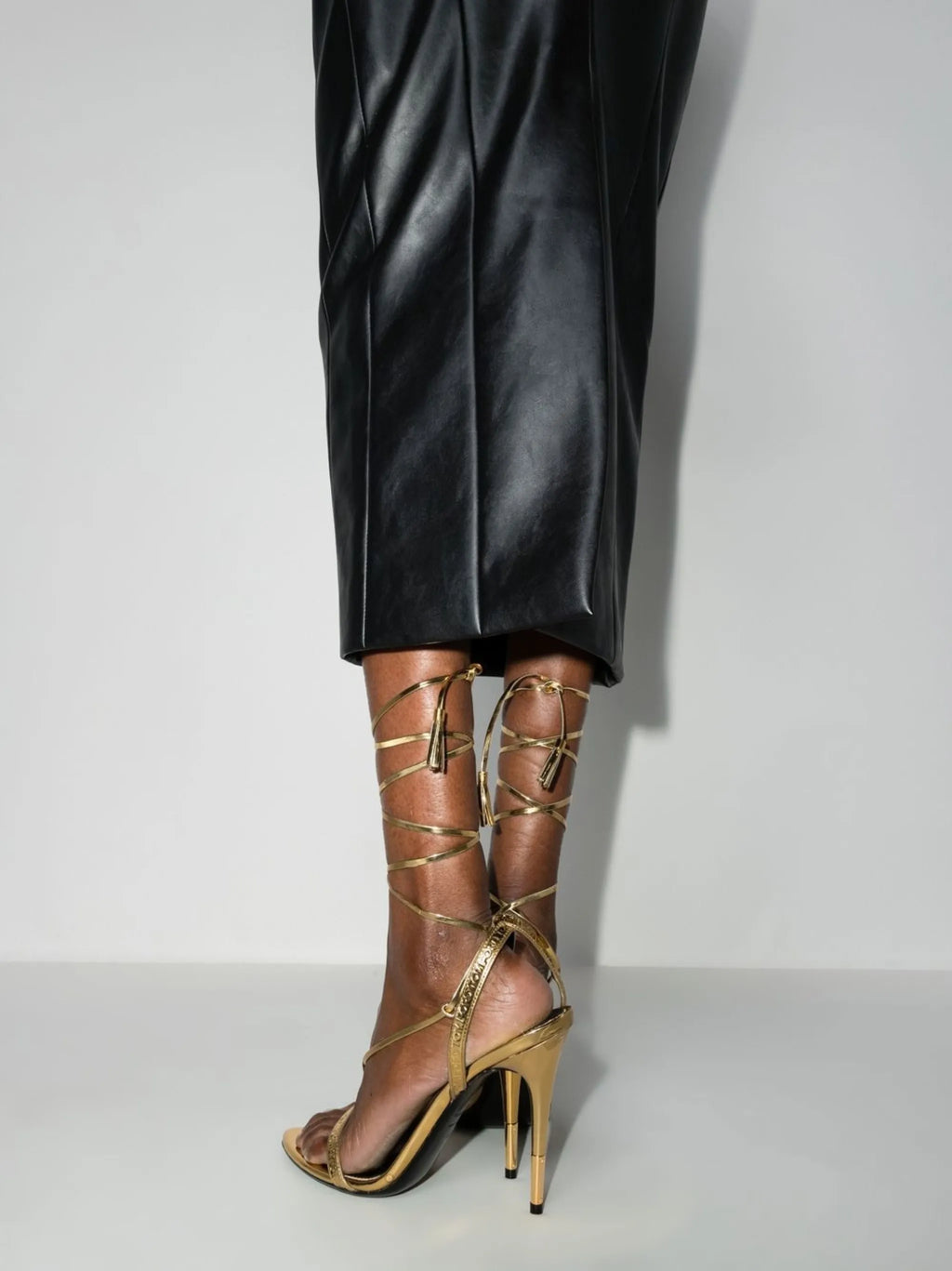 Tom Ford - Metallic-finish 105mm Sandals