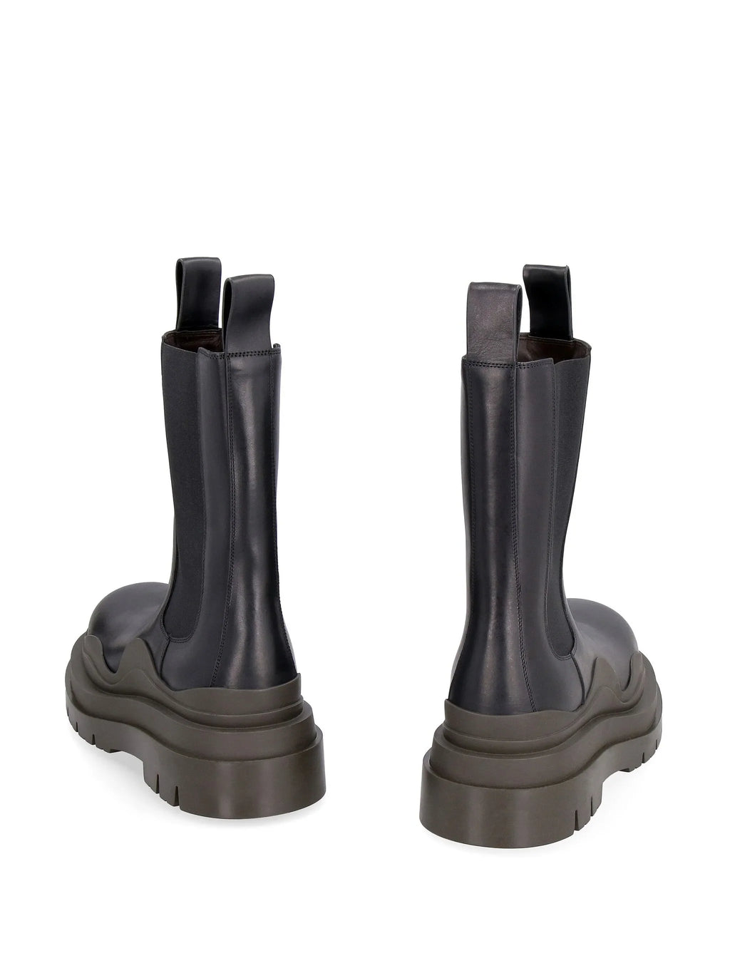 Bottega Veneta - Tire Contrasting Ridged-sole Boots