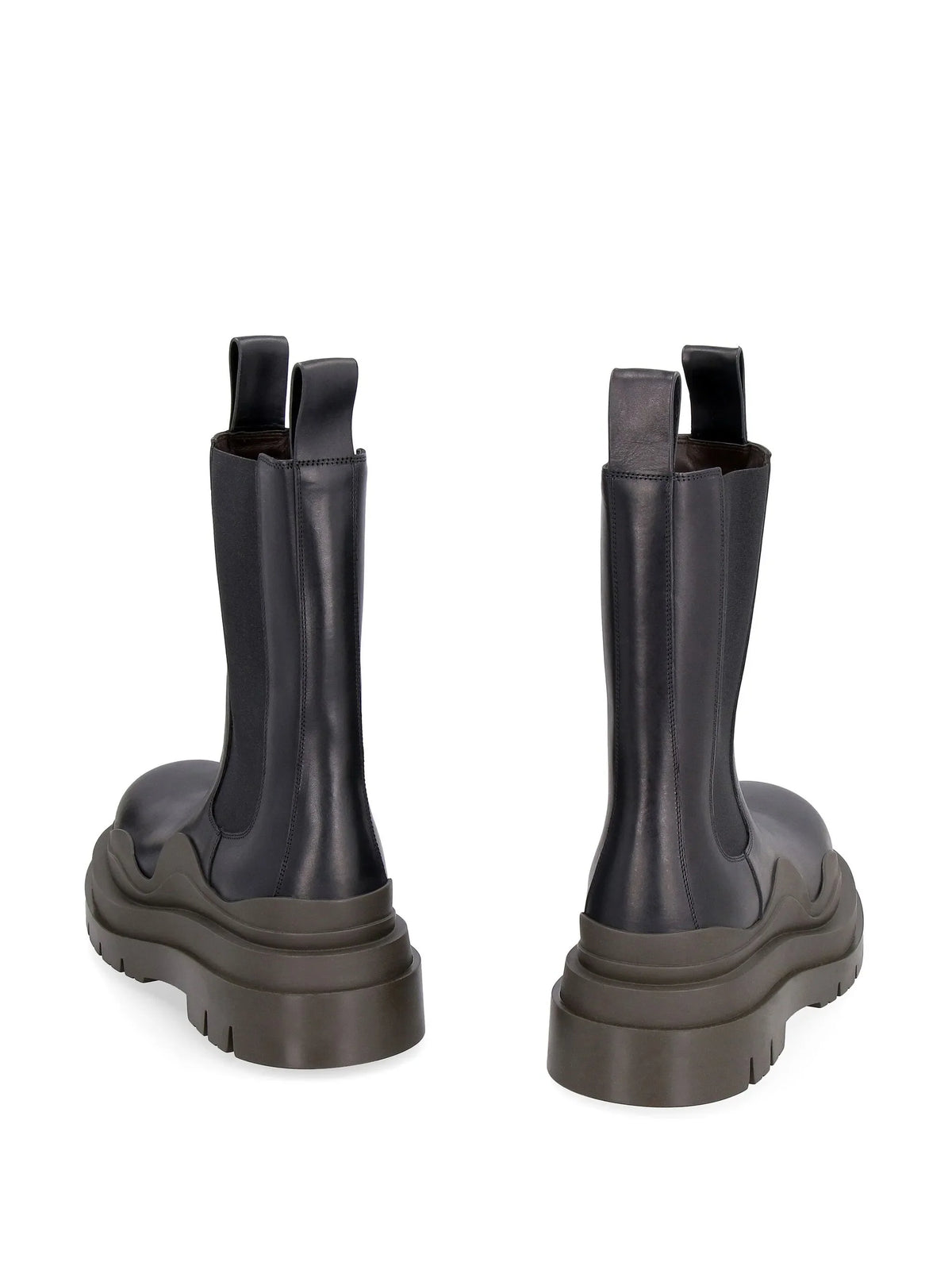 Bottega Veneta - Tire Contrasting Ridged-sole Boots