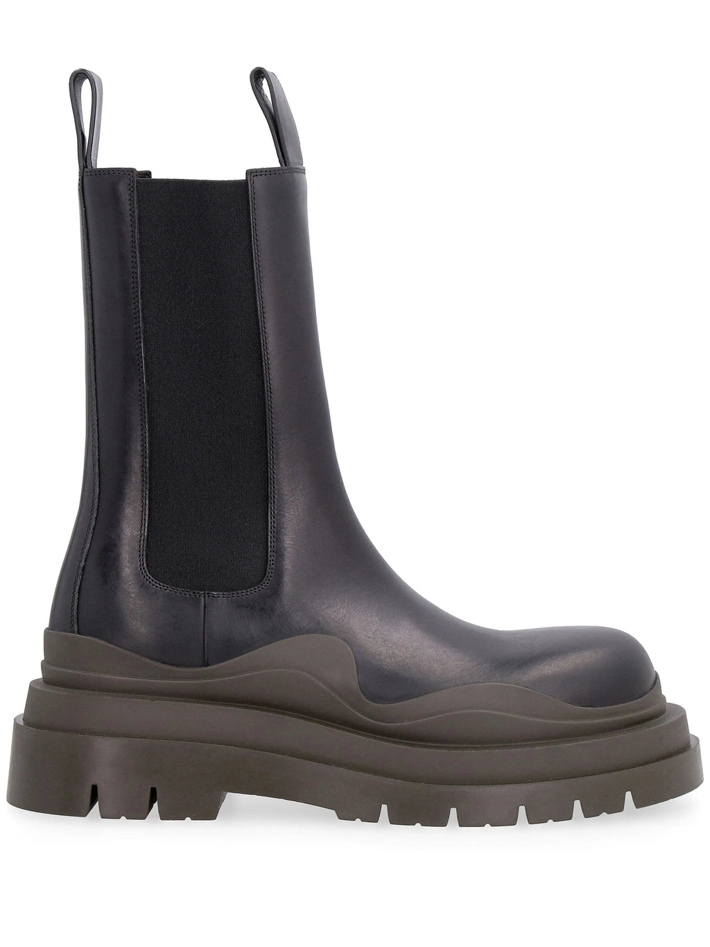 Bottega Veneta - Tire Contrasting Ridged-sole Boots
