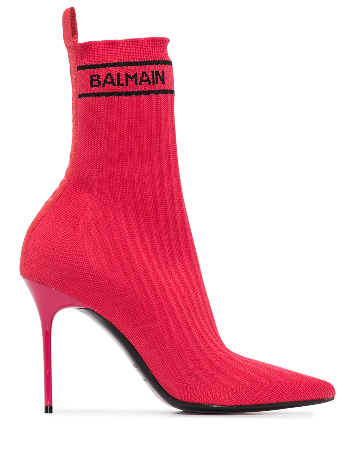 Balmain - Skye Knitted Ankle Boots