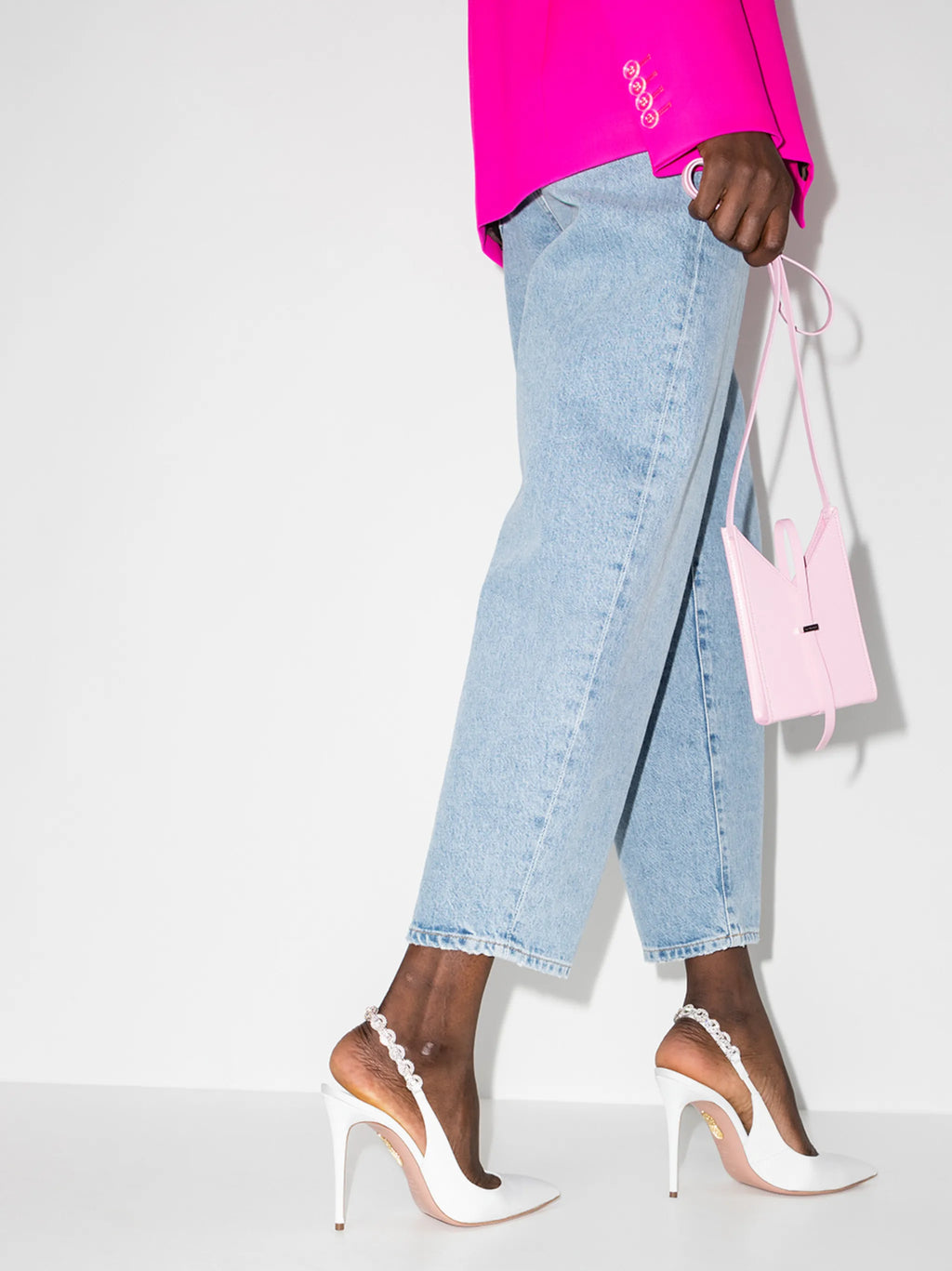 Aquazzura - Love Link Slingback Pumps