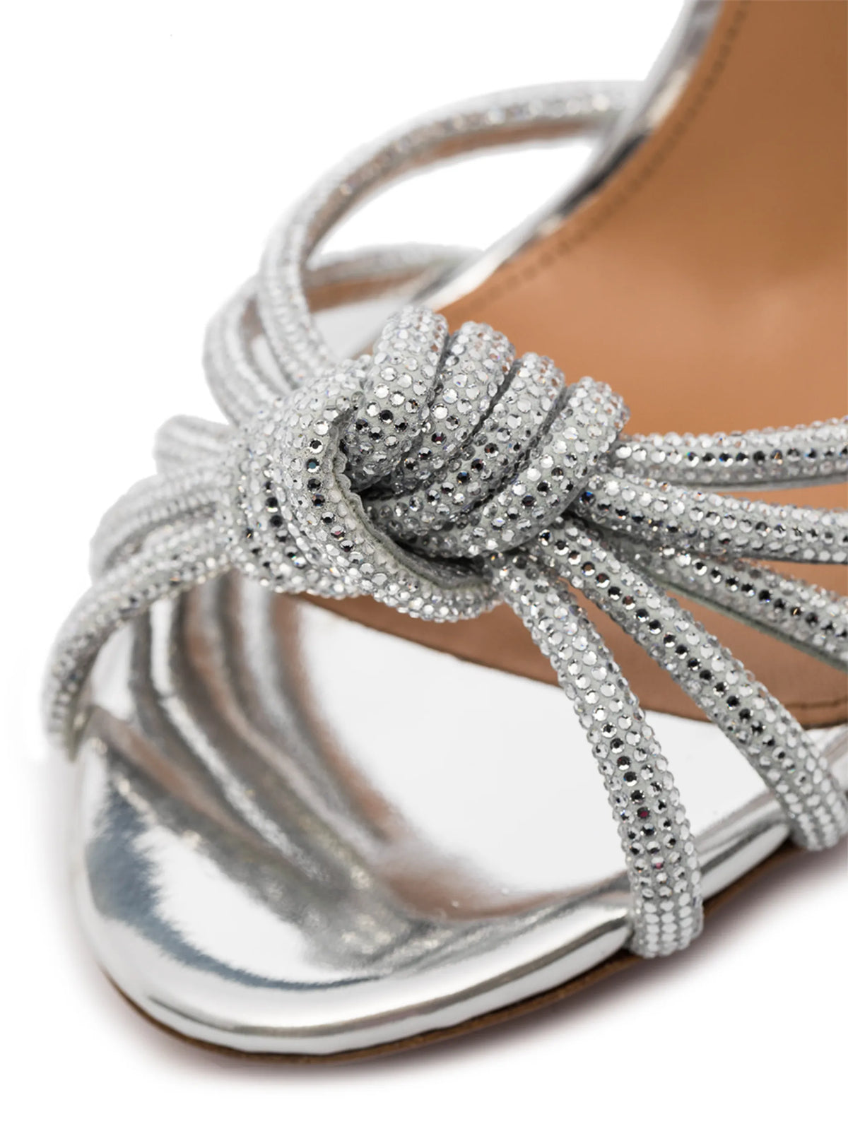 Aquazzura - Celeste 105mm Crystal-embellished Sandals