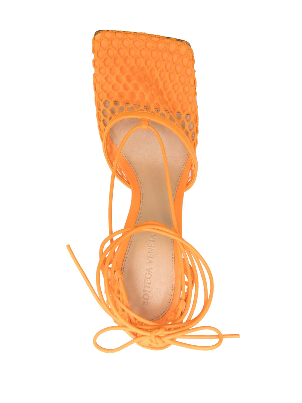 Bottega Veneta - Mesh Lace-up Pumps
