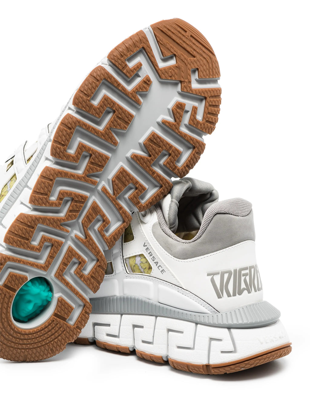 Versace - Odissea Leather Sneakers