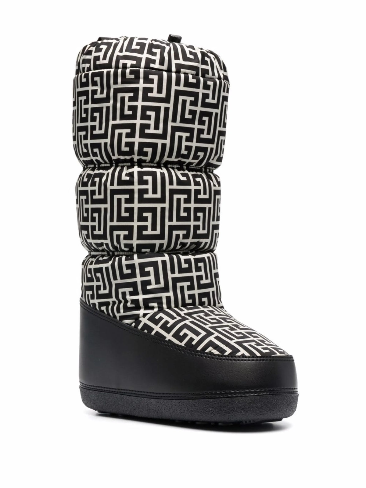 Balmain - Monogram Padded Snow Boots
