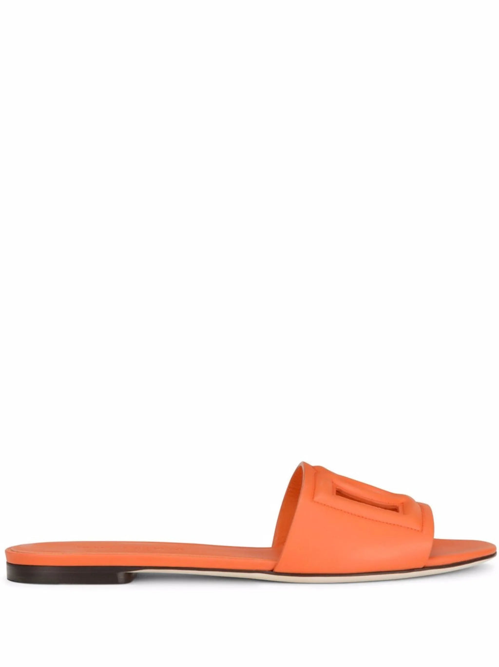 Dolce & Gabbana - Logo-strap Leather Sandals