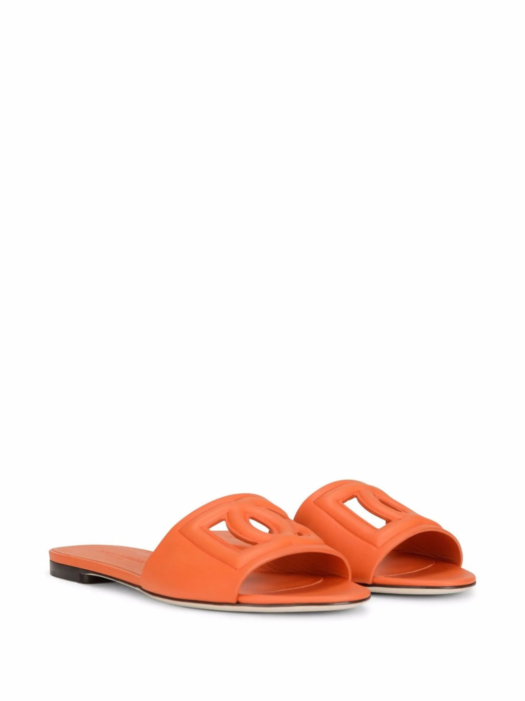 Dolce & Gabbana - Logo-strap Leather Sandals