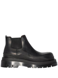 Bottega Veneta - Tire Leather Ankle Boots