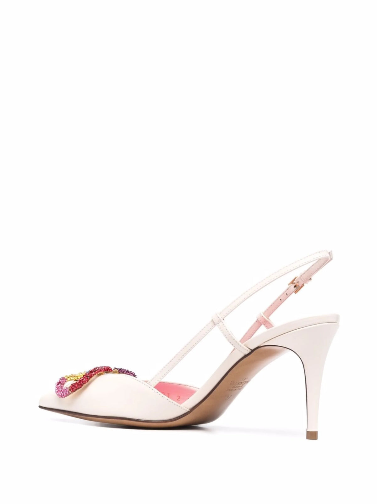 Valentino - Crystal-embellished VLogo Pumps