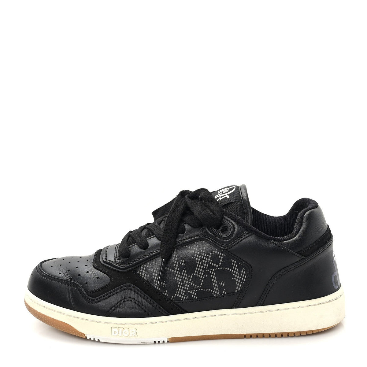 Dior - Smooth Calfskin Oblique Perforated B27 Low Top Sneakers