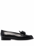 Ferragamo - Vivaldo Leather Ballerina Shoes