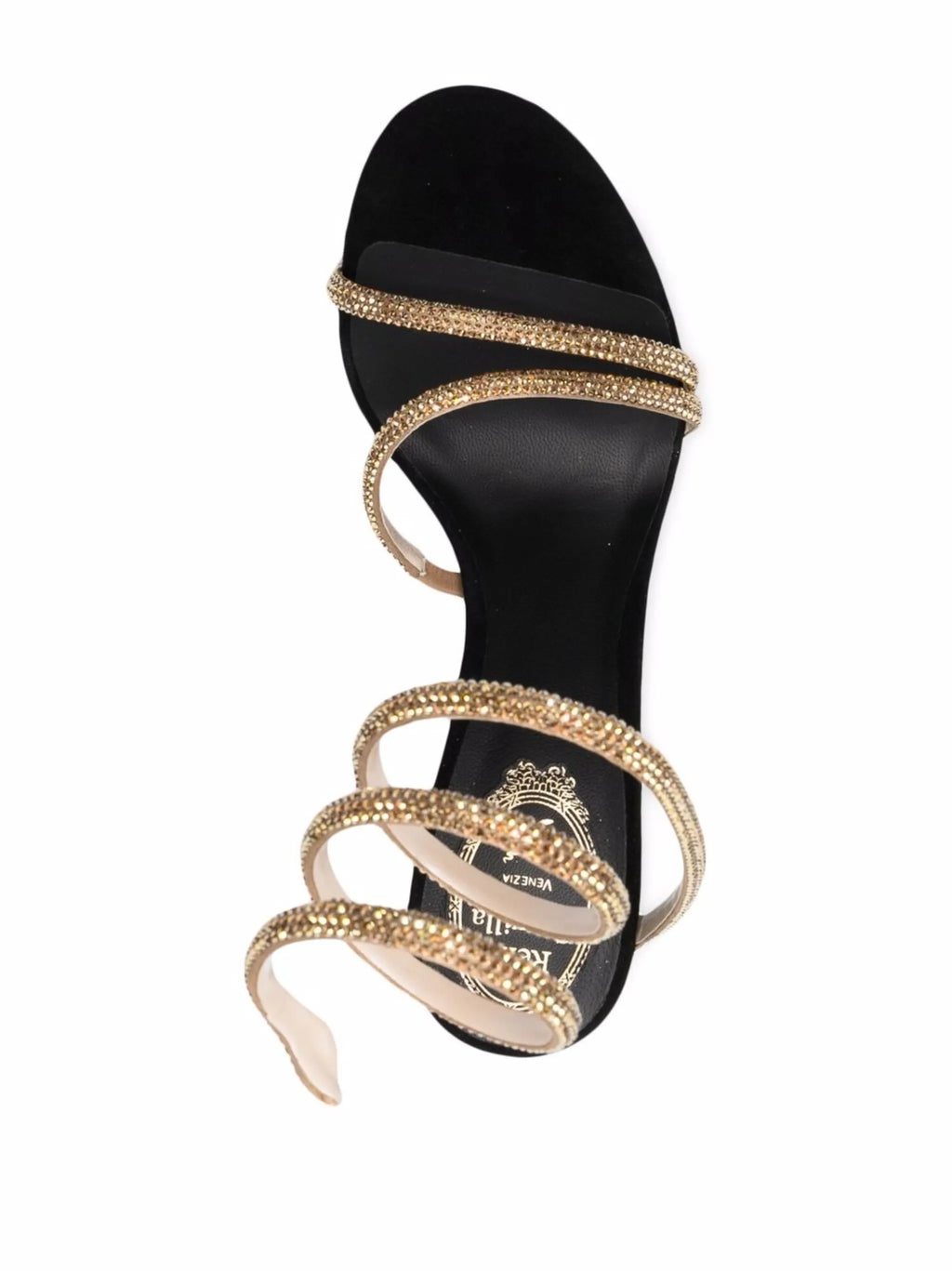 René Caovilla - Margot 105mm Jewelled Snake Sandals