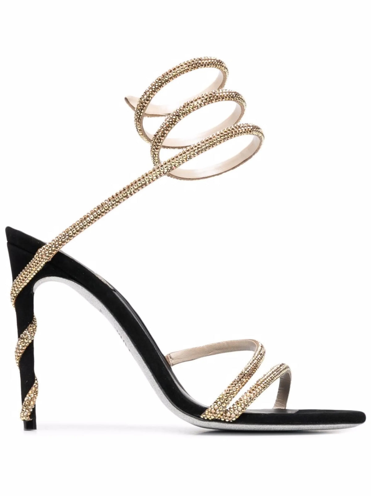 René Caovilla - Margot 105mm Jewelled Snake Sandals